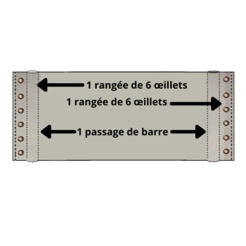 TOILE  ENFOURNEUR EUROFOURS