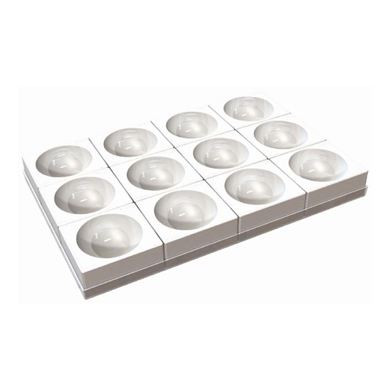 MOULE SILIKOMART EMPREINTES DEMI SPHERES - GAMME TORTAFLEX