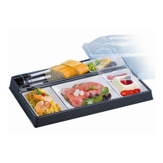 KIT PLATEAU REPAS 5 COMPARTIMENTS