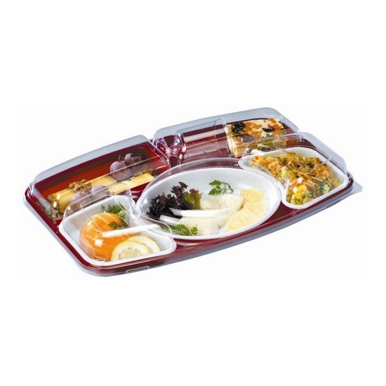 KIT PLATEAU REPAS PRESTIGE 5 COMPARTIMENTS