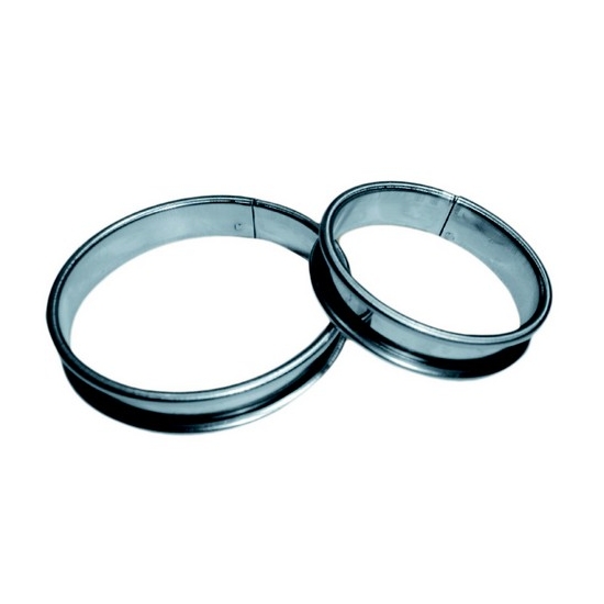 CERCLE A TARTE INOX INDIVIDUEL