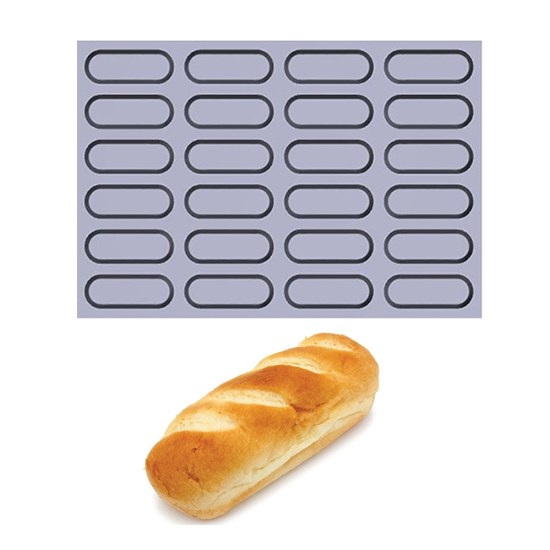 TOILE DE CUISSON MAE INNOVATION 24 PAINS AU LAIT - GAMME FIBERMAE