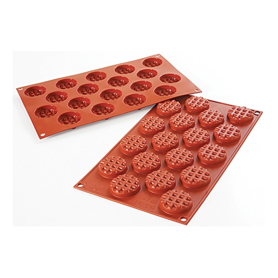 MOULE SILIKOMART MINI GAUFRES