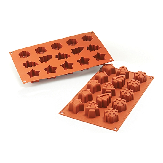 MOULE  SILIKOMART SUJET DE NOEL