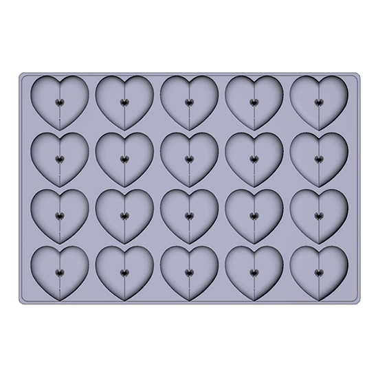 MOULE MAE INNOVATION 20 COEURS - GAMME SILMAE