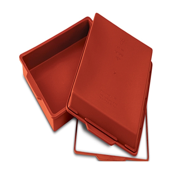 PLAT A ROTIR RECTANGLE SILIKOMART