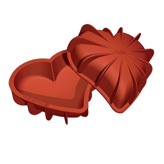 MOULE SILIKOMART COEUR BOMBÉ