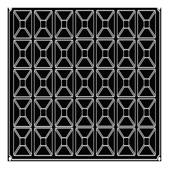 MOULE PAVONI 35 PYRAMIDES- GAMME PAVOFLEX