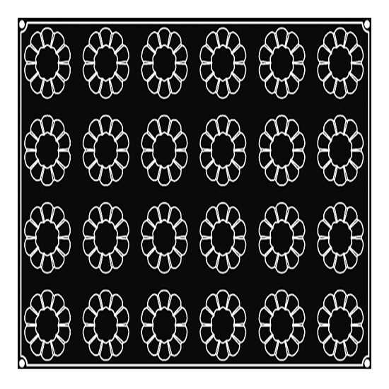 MOULE PAVONI 24 BRIOCHETTES - GAMME PAVOFLEX