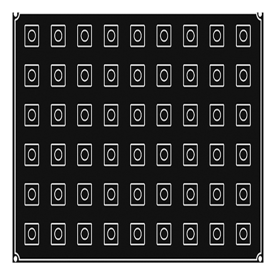 MOULE PAVONI 54 MINI CUBES - GAMME PAVOFLEX