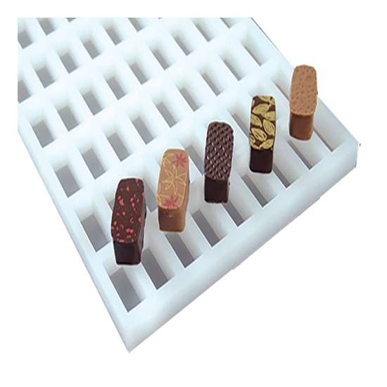 MOULE PAVONI EMPREINTES RECTANGLES - GAMME CHOCOFLEX