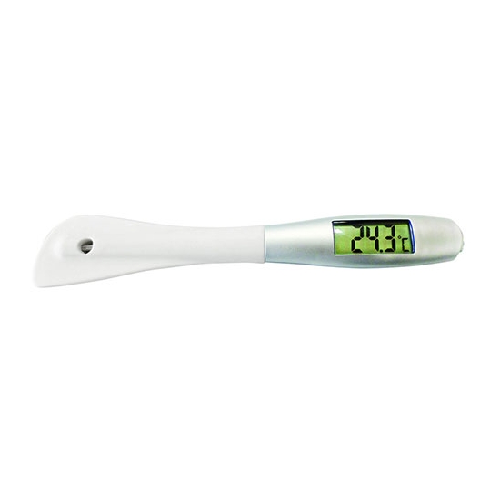 SPATULE SILICONE AVEC THERMOMETRE SONDE