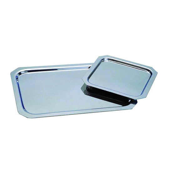 PLATEAU INOX "PANS COUPES" 