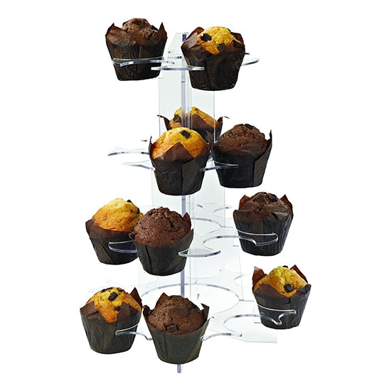 PRESENTOIR PLEXI SPECIAL MUFFINS ET CUPCAKE