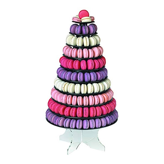 PYRAMIDE A MACARONS  NOIRE