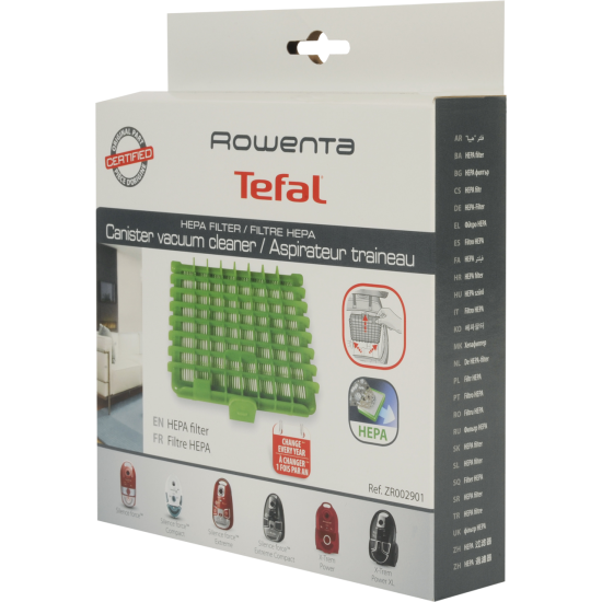 Cassette filtre pour aspirateurs traîneau - Rowenta