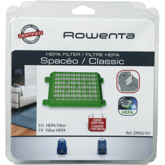 Filtre HEPA haute performance pour aspirateurs - Rowenta