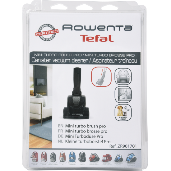 Turbo brosse étroite pour aspirateurs traîneau - Rowenta