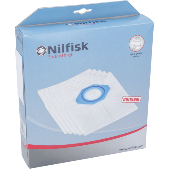 Sacs en toison pour aspirateurs x5 - Nilfisk