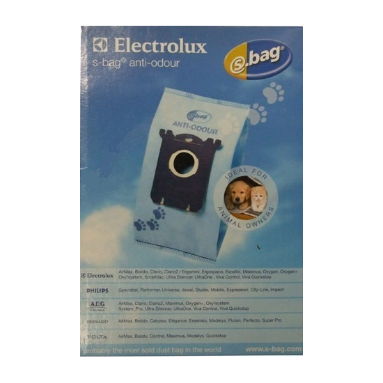 SACS ASPIRATEUR S-BAG® ANTI-ODEUR - E203S ELECTROLUX