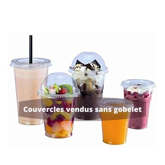 COUVERCLE POUR GOBELET CRISTAL