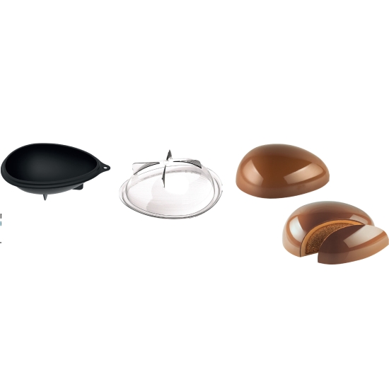 MOULE DEMI OEUF COMPOSITE THERMOPLUS