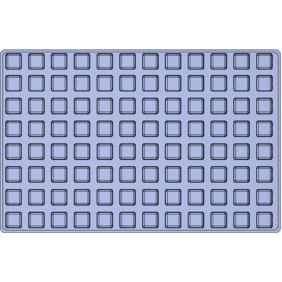 MOULE MAE INNOVATION 96 MINI CARRES - GAMME SILMAE
