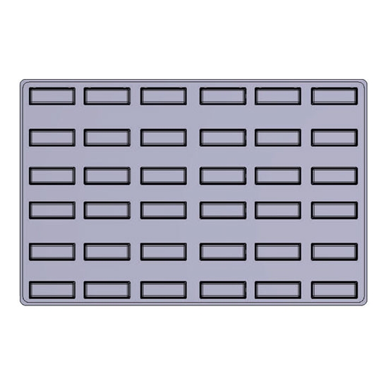 MOULE MAE INNOVATION 36 CAKES 75X27X28 MM - GAMME SILMAE