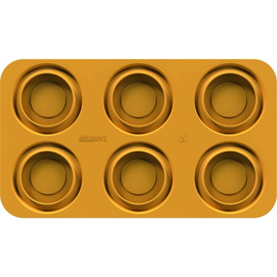 MOULE SILIKOMART NATURAE 6 ASSIETTES PIATO - GAMME NATURAE