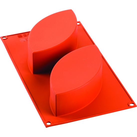 MOULE SILIKOMART 2 EMPREINTES OVALES POINTUES