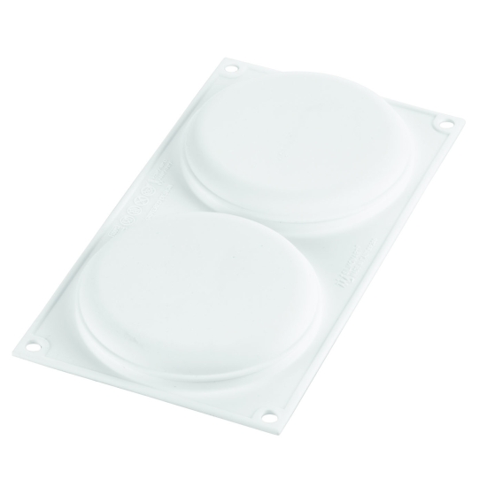 MOULE SILIKOMART 2 EMPREINTES RONDES