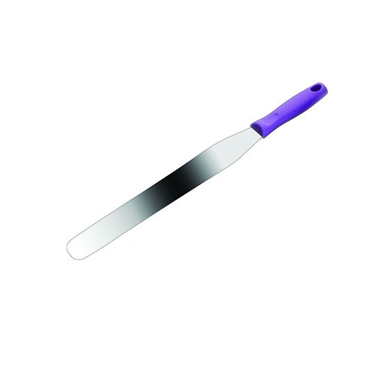 SPATULE FLEXIBLE INOX - Manche violet