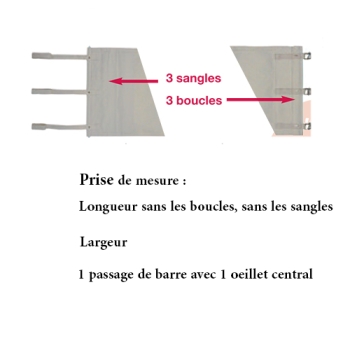 TOILE ENFOURNEUR ADAPTABLE POLIN