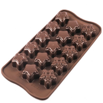 PLAQUE SILICONE POUR CHOCOLAT 21