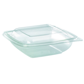 ASSIETTE A SALADE CARREE CRISTAL