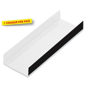 FOND PLIE BLANC/NOIR