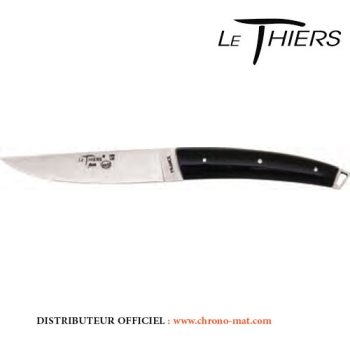 COUTEAU A STEAK 115 mm - Manche noir